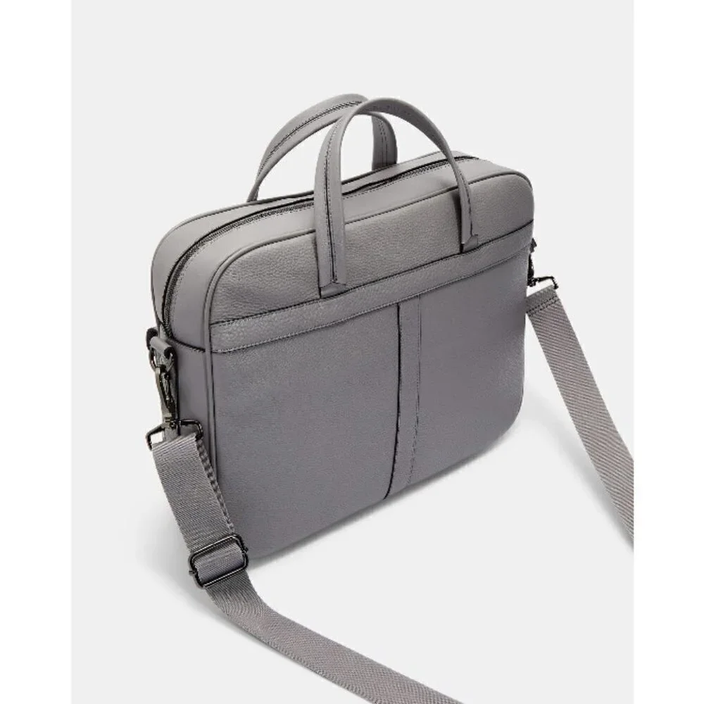 💕TED BAKER LONDON💕 Forsee Leather Briefcase Laptop Bag NWT